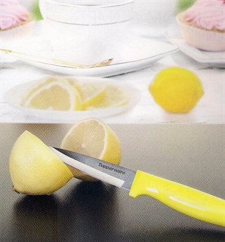 Нож "Гурман" разделочный жёлтый - фото 10234