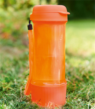 Эко-бутылка «Витаминный заряд» (700мл) оранжевая - фото 10428