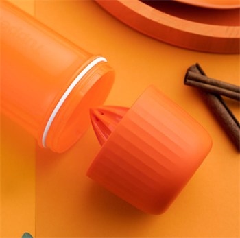 Эко-бутылка «Витаминный заряд» (700мл) оранжевая - фото 10429