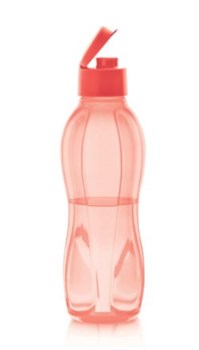 Эко-бутылка (1л) в коралловом цвете - фото 11968