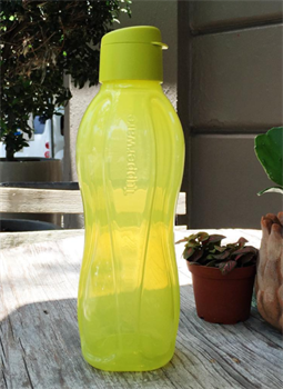 Эко - бутылка с клапаном (750мл) жёлтая - фото 12331