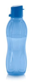 Эко-бутылка (500мл) с клапаном голубая - фото 14800