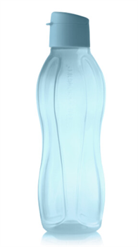 Эко - бутылка с клапаном (750мл) голубая - фото 14904