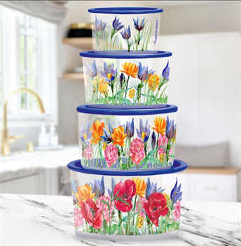 Ёмкость в одно касание «Цветущий сад» (575мл) - фото 16316