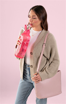 Эко-бутылка AquaVibe (2 л) красная - фото 16524