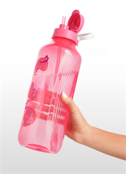 Эко-бутылка AquaVibe (2 л) красная - фото 16525