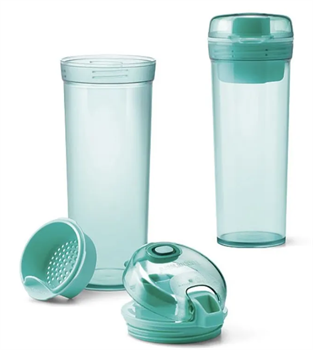 Бутылка «Глэм» (400 мл) красная - фото 16534