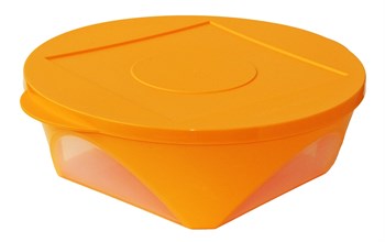Чаша «Аркадия» (2,5л) оранжевая - фото 16717