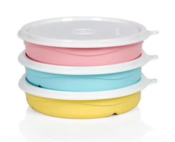 Контейнер с разделителем (310мл) голубой - фото 16979