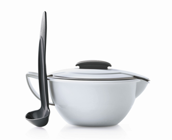 Термочаша 440мл с ложкой - фото 17012