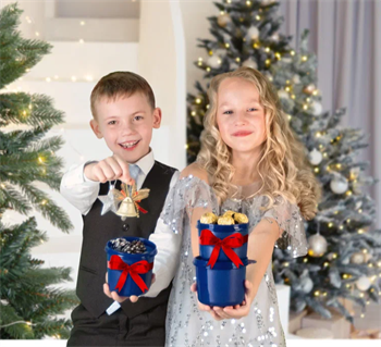 Набор «Хит-парад» высокий (450/550/650мл) синий - фото 17032