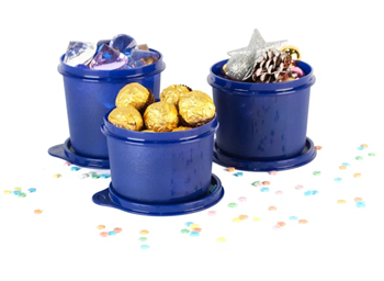 Набор «Хит-парад» высокий (450/550/650мл) синий - фото 17033