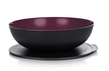 Чаша «Аллегро» (3,5л) чёрная-бордовая - фото 17037