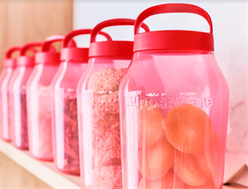 Чудо-Банка Tupperware (3л) красная - фото 17049