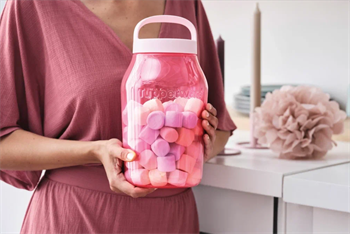 Чудо-Банка Tupperware (3л) красная - фото 17051