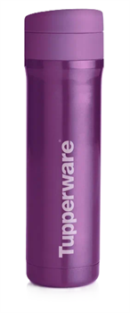 Термокружка в один клик (430мл) фиолетовая - фото 17057