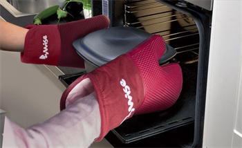 Силиконовая варежка-прихватка ByWise - фото 17088