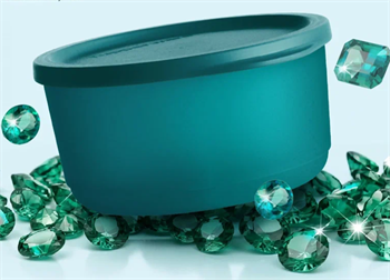 Контейнер Цилиндрикс (530мл) изумрудный - фото 17179