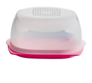 Умная сырница «Кроха» розовая - фото 17352