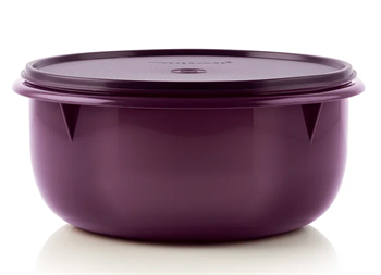 Замесочное блюдо (3,2л) вишнёвое - фото 17377