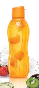 Эко - бутылка (750мл) в оранжевом цвете - фото 9235