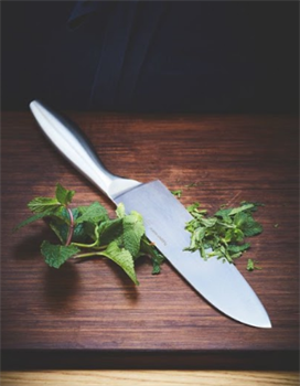 Нож "Люкс" Сантоку - фото 9330