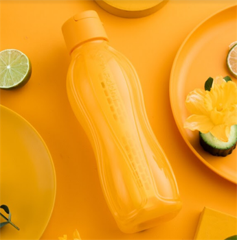 Эко - бутылка (750мл) в оранжевом цвете - фото 9722