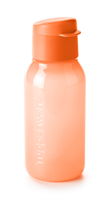 Эко - бутылка (350мл) с клапаном оранжевая
