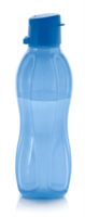 Эко-бутылка (500мл) с клапаном голубая