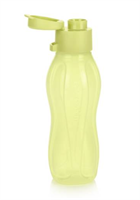 Эко - бутылка (310мл) с клапаном жёлтая