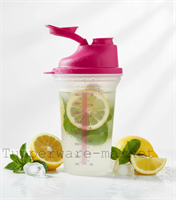 Шейкер (350мл) в малиновом цвете