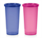 Стакан (260мл) 2шт. розовый/синий - фото 17309